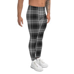 Plaid Mens Running Leggings, Plaid Meggings Men's, Tartan Plaid Leggings Men, plaid leggings, mens running leggings, mens gym leggings, buffalo plaid leggings, brown leggings, grey leggings, red leggings, green leggings, purple leggings, blue leggings, Mens Sports Leggings, meggings men, Pattern Leggings