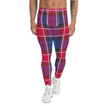 Plaid Mens Running Leggings, Plaid Meggings Men's, Tartan Plaid Leggings Men, plaid leggings, mens running leggings, mens gym leggings, buffalo plaid leggings, brown leggings, grey leggings, red leggings, green leggings, purple leggings, blue leggings, Mens Sports Leggings, meggings men, Pattern Leggings