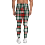 Plaid Mens Running Leggings, Plaid Meggings Men's, Tartan Plaid Leggings Men, plaid leggings, mens running leggings, mens gym leggings, buffalo plaid leggings, brown leggings, grey leggings, red leggings, green leggings, purple leggings, blue leggings, Mens Sports Leggings, meggings men, Pattern Leggings