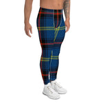 Plaid Mens Running Leggings, Plaid Meggings Men's, Tartan Plaid Leggings Men, plaid leggings, mens running leggings, mens gym leggings, buffalo plaid leggings, brown leggings, grey leggings, red leggings, green leggings, purple leggings, blue leggings, Mens Sports Leggings, meggings men, Pattern Leggings