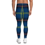 Plaid Mens Running Leggings, Plaid Meggings Men's, Tartan Plaid Leggings Men, plaid leggings, mens running leggings, mens gym leggings, buffalo plaid leggings, brown leggings, grey leggings, red leggings, green leggings, purple leggings, blue leggings, Mens Sports Leggings, meggings men, Pattern Leggings