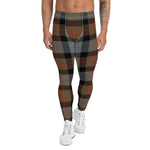 Plaid Mens Running Leggings, Plaid Meggings Men's, Tartan Plaid Leggings Men, plaid leggings, mens running leggings, mens gym leggings, buffalo plaid leggings, brown leggings, grey leggings, red leggings, green leggings, purple leggings, blue leggings, Mens Sports Leggings, meggings men, Pattern Leggings