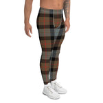 Plaid Mens Running Leggings, Plaid Meggings Men's, Tartan Plaid Leggings Men, plaid leggings, mens running leggings, mens gym leggings, buffalo plaid leggings, brown leggings, grey leggings, red leggings, green leggings, purple leggings, blue leggings, Mens Sports Leggings, meggings men, Pattern Leggings