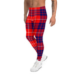 Plaid Mens Running Leggings, Plaid Meggings Men's, Tartan Plaid Leggings Men, plaid leggings, mens running leggings, mens gym leggings, buffalo plaid leggings, brown leggings, grey leggings, red leggings, green leggings, purple leggings, blue leggings, Mens Sports Leggings, meggings men, Pattern Leggings