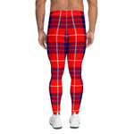 Plaid Mens Running Leggings, Plaid Meggings Men's, Tartan Plaid Leggings Men, plaid leggings, mens running leggings, mens gym leggings, buffalo plaid leggings, brown leggings, grey leggings, red leggings, green leggings, purple leggings, blue leggings, Mens Sports Leggings, meggings men, Pattern Leggings
