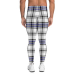 Plaid Mens Running Leggings, Plaid Meggings Men's, Tartan Plaid Leggings Men, plaid leggings, mens running leggings, mens gym leggings, buffalo plaid leggings, brown leggings, grey leggings, red leggings, green leggings, purple leggings, blue leggings, Mens Sports Leggings, meggings men, Pattern Leggings