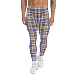 Plaid Mens Running Leggings, Plaid Meggings Men's, Tartan Plaid Leggings Men, plaid leggings, mens running leggings, mens gym leggings, buffalo plaid leggings, brown leggings, grey leggings, red leggings, green leggings, purple leggings, blue leggings, Mens Sports Leggings, meggings men, Pattern Leggings