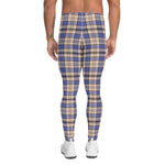 Plaid Mens Running Leggings, Plaid Meggings Men's, Tartan Plaid Leggings Men, plaid leggings, mens running leggings, mens gym leggings, buffalo plaid leggings, brown leggings, grey leggings, red leggings, green leggings, purple leggings, blue leggings, Mens Sports Leggings, meggings men, Pattern Leggings