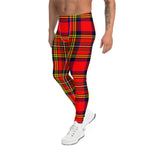 Plaid Mens Running Leggings, Plaid Meggings Men's, Tartan Plaid Leggings Men, plaid leggings, mens running leggings, mens gym leggings, buffalo plaid leggings, brown leggings, grey leggings, red leggings, green leggings, purple leggings, blue leggings, Mens Sports Leggings, meggings men, Pattern Leggings