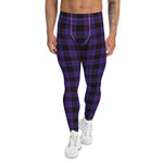 Plaid Mens Running Leggings, Plaid Meggings Men's, Tartan Plaid Leggings Men, plaid leggings, mens running leggings, mens gym leggings, buffalo plaid leggings, brown leggings, grey leggings, red leggings, green leggings, purple leggings, blue leggings, Mens Sports Leggings, meggings men, Pattern Leggings