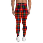 Plaid Mens Running Leggings, Plaid Meggings Men's, Tartan Plaid Leggings Men, plaid leggings, mens running leggings, mens gym leggings, buffalo plaid leggings, brown leggings, grey leggings, red leggings, green leggings, purple leggings, blue leggings, Mens Sports Leggings, meggings men, Pattern Leggings