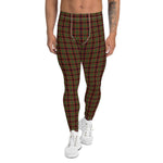 Plaid Mens Running Leggings, Plaid Meggings Men's, Tartan Plaid Leggings Men, plaid leggings, mens running leggings, mens gym leggings, buffalo plaid leggings, brown leggings, grey leggings, red leggings, green leggings, purple leggings, blue leggings, Mens Sports Leggings, meggings men, Pattern Leggings