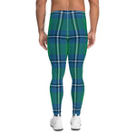 Plaid Mens Running Leggings, Plaid Meggings Men's, Tartan Plaid Leggings Men, plaid leggings, mens running leggings, mens gym leggings, buffalo plaid leggings, brown leggings, grey leggings, red leggings, green leggings, purple leggings, blue leggings, Mens Sports Leggings, meggings men, Pattern Leggings