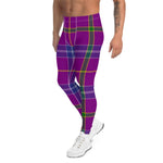 Plaid Mens Running Leggings, Plaid Meggings Men's, Tartan Plaid Leggings Men, plaid leggings, mens running leggings, mens gym leggings, buffalo plaid leggings, brown leggings, grey leggings, red leggings, green leggings, purple leggings, blue leggings, Mens Sports Leggings, meggings men, Pattern Leggings