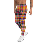 Plaid Mens Running Leggings, Plaid Meggings Men's, Tartan Plaid Leggings Men, plaid leggings, mens running leggings, mens gym leggings, buffalo plaid leggings, brown leggings, grey leggings, red leggings, green leggings, purple leggings, blue leggings, Mens Sports Leggings, meggings men, Pattern Leggings