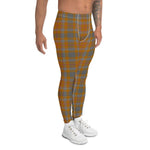 Plaid Mens Running Leggings, Plaid Meggings Men's, Tartan Plaid Leggings Men, plaid leggings, mens running leggings, mens gym leggings, buffalo plaid leggings, brown leggings, grey leggings, red leggings, green leggings, purple leggings, blue leggings, Mens Sports Leggings, meggings men, Pattern Leggings