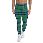 Plaid Mens Running Leggings, Plaid Meggings Men's, Tartan Plaid Leggings Men, plaid leggings, mens running leggings, mens gym leggings, buffalo plaid leggings, brown leggings, grey leggings, red leggings, green leggings, purple leggings, blue leggings, Mens Sports Leggings, meggings men, Pattern Leggings