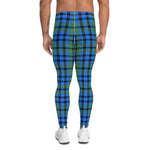 Plaid Mens Running Leggings, Plaid Meggings Men's, Tartan Plaid Leggings Men, plaid leggings, mens running leggings, mens gym leggings, buffalo plaid leggings, brown leggings, grey leggings, red leggings, green leggings, purple leggings, blue leggings, Mens Sports Leggings, meggings men, Pattern Leggings