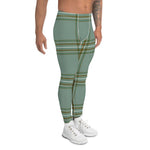 Plaid Mens Running Leggings, Plaid Meggings Men's, Tartan Plaid Leggings Men, plaid leggings, mens running leggings, mens gym leggings, buffalo plaid leggings, brown leggings, grey leggings, red leggings, green leggings, purple leggings, blue leggings, Mens Sports Leggings, meggings men, Pattern Leggings
