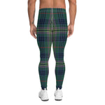 Plaid Mens Running Leggings, Plaid Meggings Men's, Tartan Plaid Leggings Men, plaid leggings, mens running leggings, mens gym leggings, buffalo plaid leggings, brown leggings, grey leggings, red leggings, green leggings, purple leggings, blue leggings, Mens Sports Leggings, meggings men, Pattern Leggings