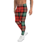 Plaid Mens Running Leggings, Plaid Meggings Men's, Tartan Plaid Leggings Men, plaid leggings, mens running leggings, mens gym leggings, buffalo plaid leggings, brown leggings, grey leggings, red leggings, green leggings, purple leggings, blue leggings, Mens Sports Leggings, meggings men, Pattern Leggings