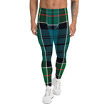 Plaid Mens Running Leggings, Plaid Meggings Men's, Tartan Plaid Leggings Men, plaid leggings, mens running leggings, mens gym leggings, buffalo plaid leggings, brown leggings, grey leggings, red leggings, green leggings, purple leggings, blue leggings, Mens Sports Leggings, meggings men, Pattern Leggings