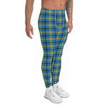 Plaid Mens Running Leggings, Plaid Meggings Men's, Tartan Plaid Leggings Men, plaid leggings, mens running leggings, mens gym leggings, buffalo plaid leggings, brown leggings, grey leggings, red leggings, green leggings, purple leggings, blue leggings, Mens Sports Leggings, meggings men, Pattern Leggings