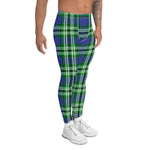 Plaid Mens Running Leggings, Plaid Meggings Men's, Tartan Plaid Leggings Men, plaid leggings, mens running leggings, mens gym leggings, buffalo plaid leggings, brown leggings, grey leggings, red leggings, green leggings, purple leggings, blue leggings, Mens Sports Leggings, meggings men, Pattern Leggings