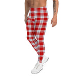Plaid Mens Running Leggings, Plaid Meggings Men's, Tartan Plaid Leggings Men, plaid leggings, mens running leggings, mens gym leggings, buffalo plaid leggings, brown leggings, grey leggings, red leggings, green leggings, purple leggings, blue leggings, Mens Sports Leggings, meggings men, Pattern Leggings
