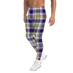 Plaid Mens Running Leggings, Plaid Meggings Men's, Tartan Plaid Leggings Men, plaid leggings, mens running leggings, mens gym leggings, buffalo plaid leggings, brown leggings, grey leggings, red leggings, green leggings, purple leggings, blue leggings, Mens Sports Leggings, meggings men, Pattern Leggings