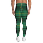 Plaid Mens Running Leggings, Plaid Meggings Men's, Tartan Plaid Leggings Men, plaid leggings, mens running leggings, mens gym leggings, buffalo plaid leggings, brown leggings, grey leggings, red leggings, green leggings, purple leggings, blue leggings, Mens Sports Leggings, meggings men, Pattern Leggings