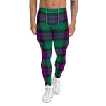 Plaid Mens Running Leggings, Plaid Meggings Men's, Tartan Plaid Leggings Men, plaid leggings, mens running leggings, mens gym leggings, buffalo plaid leggings, brown leggings, grey leggings, red leggings, green leggings, purple leggings, blue leggings, Mens Sports Leggings, meggings men, Pattern Leggings