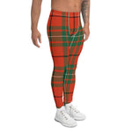 Plaid Mens Running Leggings, Plaid Meggings Men's, Tartan Plaid Leggings Men, plaid leggings, mens running leggings, mens gym leggings, buffalo plaid leggings, brown leggings, grey leggings, red leggings, green leggings, purple leggings, blue leggings, Mens Sports Leggings, meggings men, Pattern Leggings