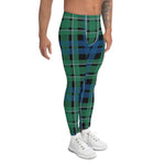 Plaid Mens Running Leggings, Plaid Meggings Men's, Tartan Plaid Leggings Men, plaid leggings, mens running leggings, mens gym leggings, buffalo plaid leggings, brown leggings, grey leggings, red leggings, green leggings, purple leggings, blue leggings, Mens Sports Leggings, meggings men, Pattern Leggings