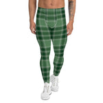 Plaid Mens Running Leggings, Plaid Meggings Men's, Tartan Plaid Leggings Men, plaid leggings, mens running leggings, mens gym leggings, buffalo plaid leggings, brown leggings, grey leggings, red leggings, green leggings, purple leggings, blue leggings, Mens Sports Leggings, meggings men, Pattern Leggings
