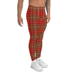 Plaid Mens Running Leggings, Plaid Meggings Men's, Tartan Plaid Leggings Men, plaid leggings, mens running leggings, mens gym leggings, buffalo plaid leggings, brown leggings, grey leggings, red leggings, green leggings, purple leggings, blue leggings, Mens Sports Leggings, meggings men, Pattern Leggings