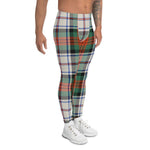 Plaid Mens Running Leggings, Plaid Meggings Men's, Tartan Plaid Leggings Men, plaid leggings, mens running leggings, mens gym leggings, buffalo plaid leggings, brown leggings, grey leggings, red leggings, green leggings, purple leggings, blue leggings, Mens Sports Leggings, meggings men, Pattern Leggings