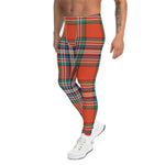 Plaid Mens Running Leggings, Plaid Meggings Men's, Tartan Plaid Leggings Men, plaid leggings, mens running leggings, mens gym leggings, buffalo plaid leggings, brown leggings, grey leggings, red leggings, green leggings, purple leggings, blue leggings, Mens Sports Leggings, meggings men, Pattern Leggings