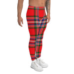 Plaid Mens Running Leggings, Plaid Meggings Men's, Tartan Plaid Leggings Men, plaid leggings, mens running leggings, mens gym leggings, buffalo plaid leggings, brown leggings, grey leggings, red leggings, green leggings, purple leggings, blue leggings, Mens Sports Leggings, meggings men, Pattern Leggings