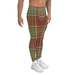 Plaid Mens Running Leggings, Plaid Meggings Men's, Tartan Plaid Leggings Men, plaid leggings, mens running leggings, mens gym leggings, buffalo plaid leggings, brown leggings, grey leggings, red leggings, green leggings, purple leggings, blue leggings, Mens Sports Leggings, meggings men, Pattern Leggings