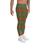 Plaid Mens Running Leggings, Plaid Meggings Men's, Tartan Plaid Leggings Men, plaid leggings, mens running leggings, mens gym leggings, buffalo plaid leggings, brown leggings, grey leggings, red leggings, green leggings, purple leggings, blue leggings, Mens Sports Leggings, meggings men, Pattern Leggings