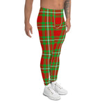 Plaid Mens Running Leggings, Plaid Meggings Men's, Tartan Plaid Leggings Men, plaid leggings, mens running leggings, mens gym leggings, buffalo plaid leggings, brown leggings, grey leggings, red leggings, green leggings, purple leggings, blue leggings, Mens Sports Leggings, meggings men, Pattern Leggings
