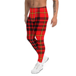 Plaid Mens Running Leggings, Plaid Meggings Men's, Tartan Plaid Leggings Men, plaid leggings, mens running leggings, mens gym leggings, buffalo plaid leggings, brown leggings, grey leggings, red leggings, green leggings, purple leggings, blue leggings, Mens Sports Leggings, meggings men, Pattern Leggings