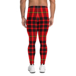 Plaid Mens Running Leggings, Plaid Meggings Men's, Tartan Plaid Leggings Men, plaid leggings, mens running leggings, mens gym leggings, buffalo plaid leggings, brown leggings, grey leggings, red leggings, green leggings, purple leggings, blue leggings, Mens Sports Leggings, meggings men, Pattern Leggings