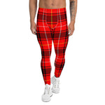 Plaid Mens Running Leggings, Plaid Meggings Men's, Tartan Plaid Leggings Men, plaid leggings, mens running leggings, mens gym leggings, buffalo plaid leggings, brown leggings, grey leggings, red leggings, green leggings, purple leggings, blue leggings, Mens Sports Leggings, meggings men, Pattern Leggings