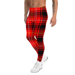 Plaid Mens Running Leggings, Plaid Meggings Men's, Tartan Plaid Leggings Men, plaid leggings, mens running leggings, mens gym leggings, buffalo plaid leggings, brown leggings, grey leggings, red leggings, green leggings, purple leggings, blue leggings, Mens Sports Leggings, meggings men, Pattern Leggings