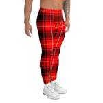 Plaid Mens Running Leggings, Plaid Meggings Men's, Tartan Plaid Leggings Men, plaid leggings, mens running leggings, mens gym leggings, buffalo plaid leggings, brown leggings, grey leggings, red leggings, green leggings, purple leggings, blue leggings, Mens Sports Leggings, meggings men, Pattern Leggings