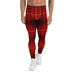 Plaid Mens Running Leggings, Plaid Meggings Men's, Tartan Plaid Leggings Men, plaid leggings, mens running leggings, mens gym leggings, buffalo plaid leggings, brown leggings, grey leggings, red leggings, green leggings, purple leggings, blue leggings, Mens Sports Leggings, meggings men, Pattern Leggings