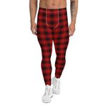 Plaid Mens Running Leggings, Plaid Meggings Men's, Tartan Plaid Leggings Men, plaid leggings, mens running leggings, mens gym leggings, buffalo plaid leggings, brown leggings, grey leggings, red leggings, green leggings, purple leggings, blue leggings, Mens Sports Leggings, meggings men, Pattern Leggings