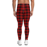 Plaid Mens Running Leggings, Plaid Meggings Men's, Tartan Plaid Leggings Men, plaid leggings, mens running leggings, mens gym leggings, buffalo plaid leggings, brown leggings, grey leggings, red leggings, green leggings, purple leggings, blue leggings, Mens Sports Leggings, meggings men, Pattern Leggings
